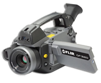 FLIR GF304熱像儀設備，用于氣體檢漏和維護檢查